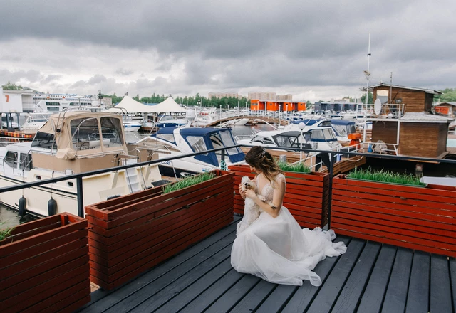 Свадебный фотограф Анастасия Шумилова | Свадьба в яхт клубе Нептун - фото 132