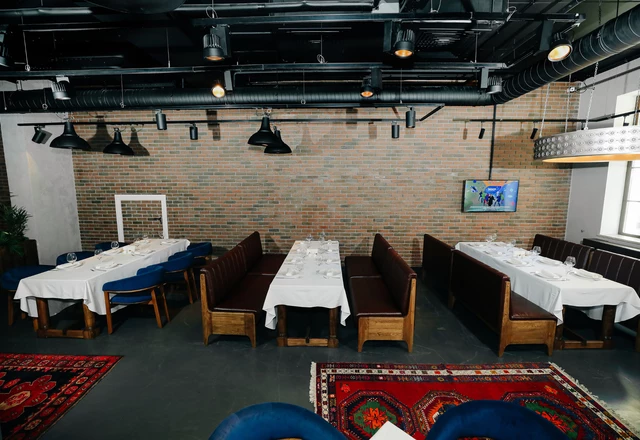 Ресторан Каспиан / Caspian Двухуровневый зал  в стиле лофт 'Мьюзик-холл' - фото 11