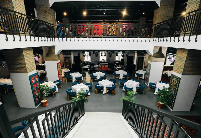 Ресторан Каспиан / Caspian Двухуровневый зал  в стиле лофт 'Мьюзик-холл' - фото 10